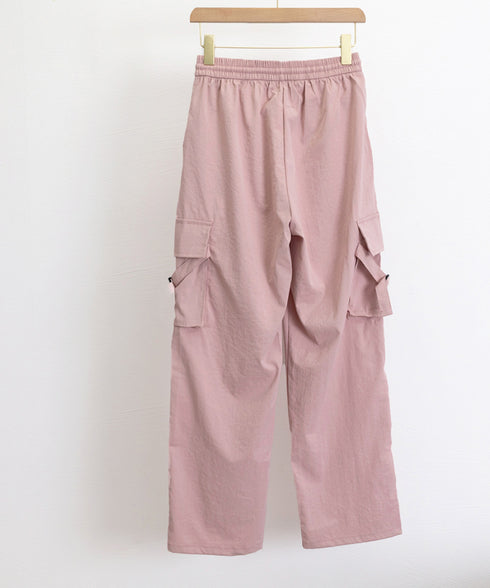 カーゴパンツ レディース ワイドパンツ 春秋夏 ウエストゴム かっこいい ゆったり ボトムス 低身長向け 原宿風 ストレートパンツ カジュアル ダンス衣装 77ZHBB-002