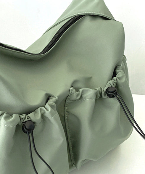 ショルダーバッグ 大容量 ユニセックス鞄 多収納肩掛けバッグ A4対応 マザーズバッグ 韓国ファッション カジュアル 通勤通学 斜めがけバッグ ファスナー開閉 77ZHONGZ-001