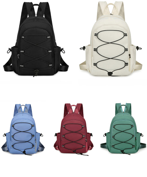 ボディバッグ ユニセックスウエストポーチ ワンショルダーバッグ 軽量 2way ナイロンバッグ アウトドア 男女兼用かばん 韓国風リュックサック カジュアルbag 77ZHONGZ-002