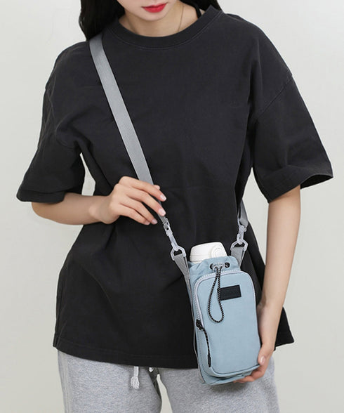 スマホポシェット ミニショルダーバッグ夏 ミニバッグ 軽量 スマホポーチ ユニセックス 斜めがけバッグ 可愛い 縦型鞄 2way 韓国ファッション 携帯ショルダー 77ZHONGZ-006