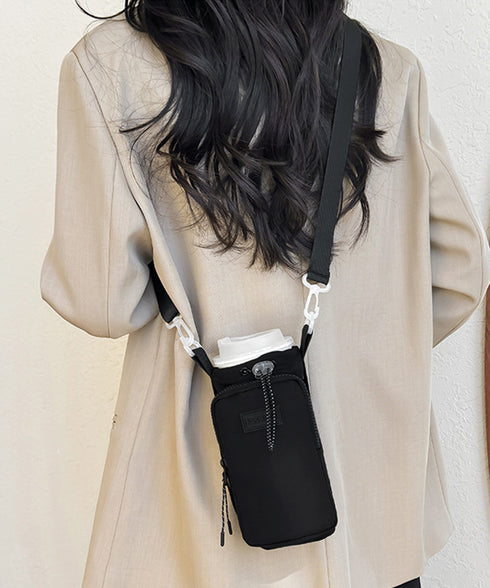 スマホポシェット ミニショルダーバッグ夏 ミニバッグ 軽量 スマホポーチ ユニセックス 斜めがけバッグ 可愛い 縦型鞄 2way 韓国ファッション 携帯ショルダー 77ZHONGZ-006