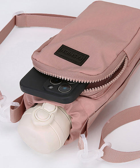 スマホポシェット ミニショルダーバッグ夏 ミニバッグ 軽量 スマホポーチ ユニセックス 斜めがけバッグ 可愛い 縦型鞄 2way 韓国ファッション 携帯ショルダー 77ZHONGZ-006
