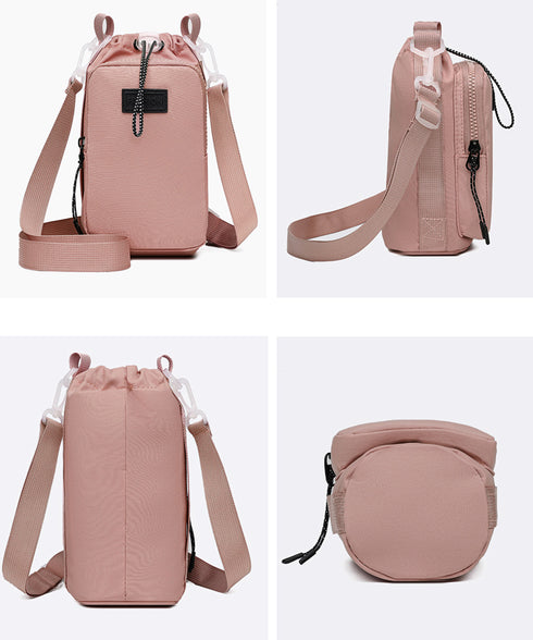 スマホポシェット ミニショルダーバッグ夏 ミニバッグ 軽量 スマホポーチ ユニセックス 斜めがけバッグ 可愛い 縦型鞄 2way 韓国ファッション 携帯ショルダー 77ZHONGZ-006