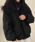 リバーシブルボアパーカージャケット韓国風 レディース もこもこボアアウター ゆったり おしゃれボアブルゾン あったかファージャケットカジュアル冬服 防寒保温暖かい 80GEGE-002