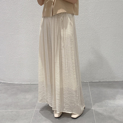 とろみパンツ レディース 綿麻スカンツ夏 ワイドパンツ 春夏秋 きれいめ ガウチョパンツ リネン ハイウエスト フレアパンツ 薄手 ロングパンツ ナチュラル 韓国 80OUML-001