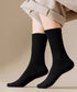 中筒靴下 ローソックス アンクルソックス 長さが選べるソックス レディース 締め付けない靴下無地 蒸れない靴下臭わない ミディアムソックス綿ポリ シンプルソックス 80QIANDA-001
