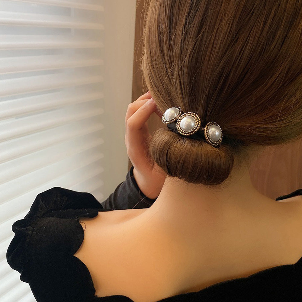 シニヨン ヘアアレンジ レディース D