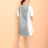チュニックワンピース レディース 韓国 ミニワンピース レース切り替え aラインワンピ 半袖 春夏 パフスリーブ tシャツワンピース カジュアル 体型カバー 80BOCUI-001