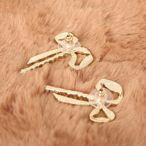 ピアス 蝶結び レディース ピアス 蝶結び レディース フェイクパール ジュエリー 大人 きれいめ ラインストーン アクセサリー フェミニン 80BYU-015