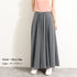 ロング丈とろみスカート レディース 春夏 韓国 低身長 マキシスカート きれいめ フレアスカート オフィスカジュアル aラインスカート 大人体型カバー 楽ちん夏服 80CHENRUN-001