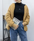 リブニットトップス きれいめ ハイネック ベーシック ニットインナー 着回しニット 重ね着 レイヤード フェミニン 長袖 ニットプルオーバーシンプル 無地 秋冬物 80CHENXN-001