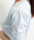 サマーニット パフスリーブ プルオーバー レディース クルーネック 五分袖ニットソー 冷感タッチ オフィスカジュアル 薄手トップス 春夏 秋服 ニットTシャツ無地 80CHENXN-002
