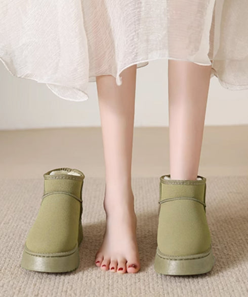 ムートンブーツ レディース美脚ボアブーツ 裏起毛ブーツ フェイクムートン あったかい カジュアルブーティ 冬靴 韓国ショートブーツ 軽量ムートンシューズ 疲れない 80DUSHI-004