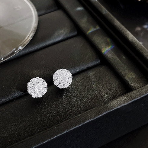 韓国 ピアス ネックレス リング 回転式 パーティーアクセサリー 3点セット 入学式 結婚式 ラインストーン スタッドピアス チェーンネックレス 指輪 サイズ調整 80HANJ-003