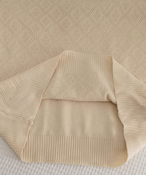 ニットトップスレース切り替えブラウス春服 レディース フリルネック レースブラウス シアー袖 ドッキングニット フェミニン ニットプルオーバー 大人可愛い 韓国風 80HONGQ-002