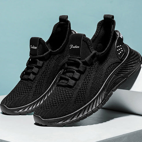 スニーカー レディース ニットスニーカー レースアップローカット メッシュウォーキングシューズ 歩きやすい カジュアル靴 滑りにくい 軽量 通気性スポーツシューズ 80JSHY-003