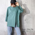 九分袖 ロンt カットソー 九分袖 ロンt カットソー ロングtシャツ カジュアル トップス 無地 ゆったり 韓国風 80KELAIL-002