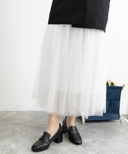 ローファーパンプス チャンキーヒール靴 レディース スクエアトゥパンプス 通学通勤 歩きやすいシューズ きれいめオフィスビジネスくつ おしゃれ 太ヒールパンプス 80LCHANG-001