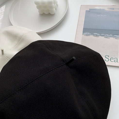 ベレー帽 レディース帽子トレンド 韓国風 フェルトベレー帽 秋冬定番ハット ベーシック ボリューム カジュアル 暖かいベレー帽大人可愛い 通勤通学 帽子無地 5色 80LFANG-001