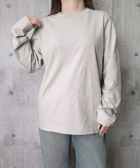 長袖TシャツカットソークルーネックロンT レディース韓国風カットソー 重ね着インナー 万能トップス 定番無地tシャツ着回し シンプル 春秋服 コットンプルオーバー 80MXX-002