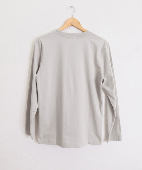 長袖TシャツカットソークルーネックロンT レディース韓国風カットソー 重ね着インナー 万能トップス 定番無地tシャツ着回し シンプル 春秋服 コットンプルオーバー 80MXX-002