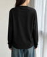 長袖TシャツカットソークルーネックロンT レディース韓国風カットソー 重ね着インナー 万能トップス 定番無地tシャツ着回し シンプル 春秋服 コットンプルオーバー 80MXX-002