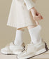 中筒靴下 ローソックス アンクルソックス 長さが選べるソックス レディース 締め付けない靴下無地 蒸れない靴下臭わない ミディアムソックス綿ポリ シンプルソックス 80QIANDA-001