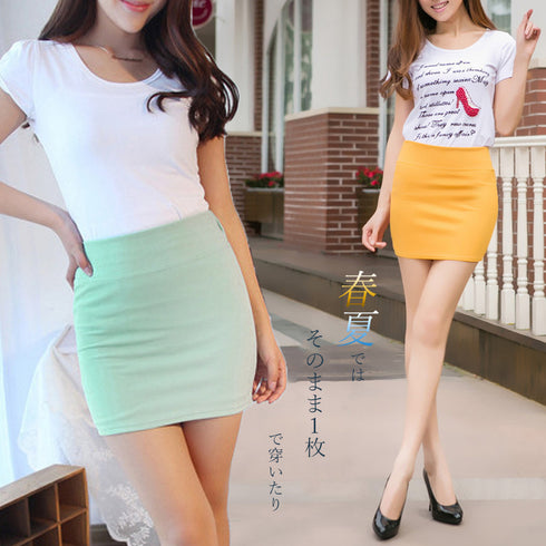 タイトスカート 無地 ミニスカート タイトスカート 無地 ミニスカート レディース セクシー ウエストゴム スカート 大人 ショートスカート カラバリ 80RENF-002