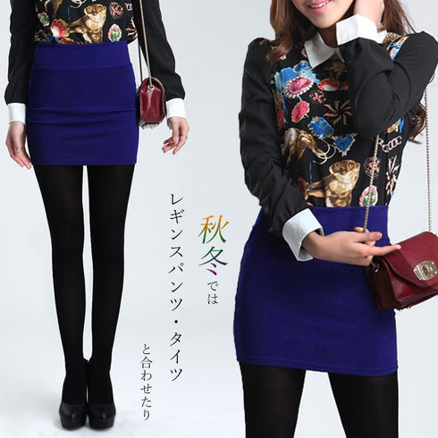 タイトスカート 無地 ミニスカート タイトスカート 無地 ミニスカート レディース セクシー ウエストゴム スカート 大人 ショートスカート カラバリ 80RENF-002