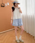梯子レースショートパンツハーフパンツ夏服 レディース ハイウエスト短パン おしゃれ可愛い ゆったりショーパン ウエストゴムキュロットボトムスきれいめ 裾透かし彫り 80SANSHI-001