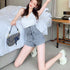 デニム ショートパンツ ハイウエスト美脚 レディース ホットパンツ 春夏 着やせ オシャレ 韓国風 デニム短パン スリム セクシー タイト ショーパン 脚長 80SHUT-002