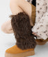 フェイクファーレッグウォーマー モコモコ 足首ウォーマー レディース ボリューム レックカバー 履きやすい 防寒グッズ 暖かい コスチューム 秋冬 靴下 JK美脚 80SUJIE-001