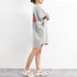 チュニックロンT 半袖 ロングtシャツ夏 ゆったり ラウンドネック ロゴTシャツ レディース 無地カットソー プルオーバー 体型カバー 着やせチュニックワンピ韓国 80TAOYIN-001