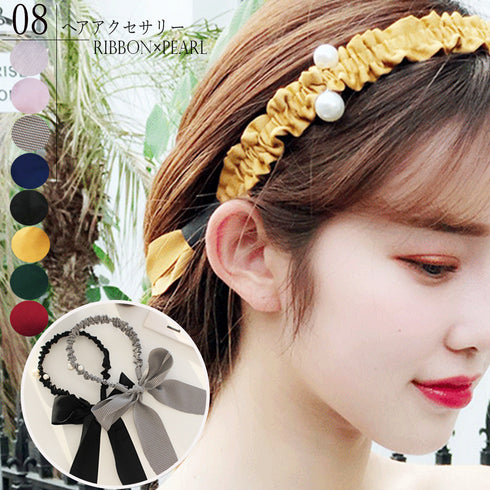 パール カチューシャ レディース パール カチューシャ レディース 髪飾り ヘアバンド 髪留め ヘアアクセサリー おしゃれヘッドバンド シュシュ 80TENGZ-001