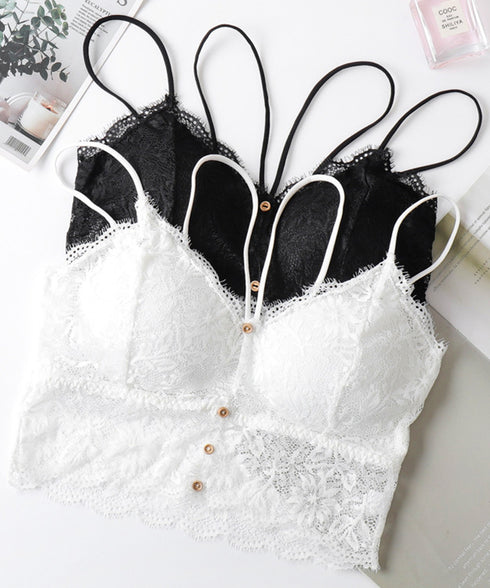 カップ付きキャミソール 総レースインナー レディース ショート丈 インナーキャミソール おしゃれ レイヤード ノンワイヤーブラキャミ ブラトップ肌着 細肩紐キャミ 80XRUI-001