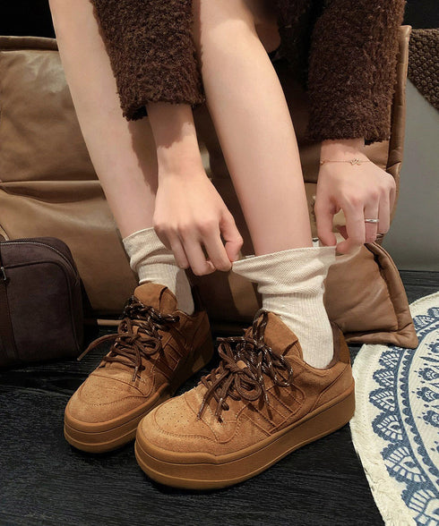 厚底コートスニーカーローカットレディース 大人カジュアル 厚底スニーカー ベーシック おしゃれ 通学レースアップくつ 人気運動靴オールシーズン 美脚脚長歩きやすい 80XZG-001
