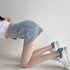 デニム ショートパンツ レディース 美脚 セクシー デニム短パン ハイウエスト 可愛い ホットパンツ 脚長 おしゃれ ジーパン オルチャン ミニデニム ボトムス夏 80YIRAN-002