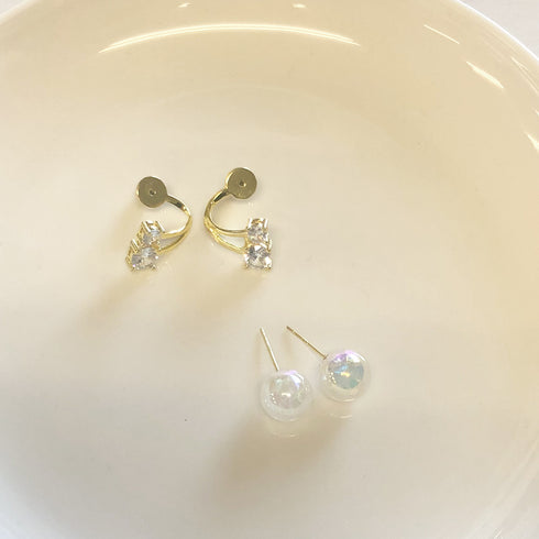 人魚の涙 パールピアス レディース結婚式 きらきら ビジューピアス 韓国ファッション パーティー ジュエリーアクセサリー お呼ばれピアス フェイクパール大人可愛い 80YUNNIAN-004