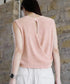 サマーニットタンクトップ 背中開き 夏服 前後2WAYリブニット ノースリーブトップス レディース ラウンドネックプルオーバー バックオープンニットソー きれいめ 80ZHONGYI-002