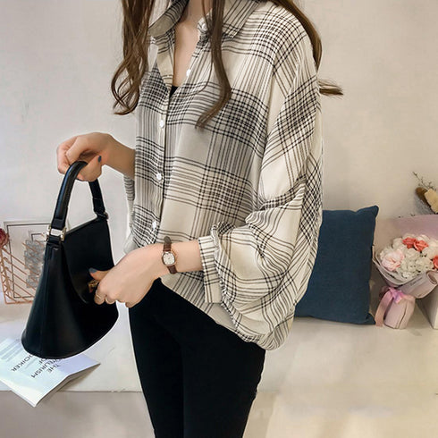 シャツブラウス 薄手 カーディガン 韓国 レディース チェックシアーシャツ 長袖 シースルーシャツ おしゃれ 透け感 サマーカーディガン 春夏服 紫外線対策 羽織 80ZHUIMENG-014