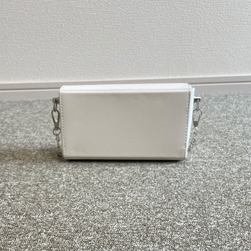 ボックスバッグ レディース 肩掛け ミニショルダーバッグ 小さめ スクエアバッグ チェーンバッグ おしゃれ スマホポシェット 81SSHXB-008