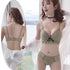 ブラジャーショーツセット ブラジャーショーツセット ノンワイヤーブラ らくらく盛れる ビスチェ 大人可愛い 美胸 上下セット 81XINYX-003