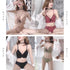ブラジャーショーツセット ブラジャーショーツセット ノンワイヤーブラ らくらく盛れる ビスチェ 大人可愛い 美胸 上下セット 81XINYX-003