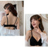ブラジャーショーツセット ブラジャーショーツセット ノンワイヤーブラ らくらく盛れる ビスチェ 大人可愛い 美胸 上下セット 81XINYX-003