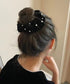 パール ヘアリング シュシュ 大人っぽい レディース ヘアアレンジ フェイクパール 髪飾り オルチャン 大人可愛い 小物 雑貨 上品 新作 人気 誕生日プレゼント 82AKHARU-021