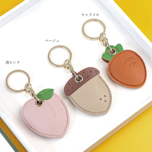 スマートキーケース シールキー 小物便利 タッチキー 大人可愛いスマートキー入れ キーホルダー 落下 傷防止 キーリング コンパクト お洒落 フェイクレザー 82JIXIANG-005