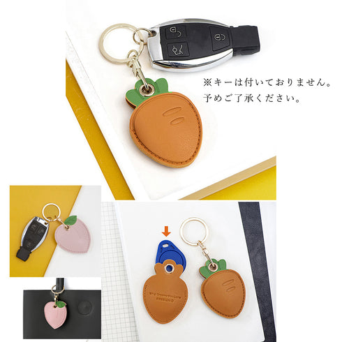 スマートキーケース シールキー 小物便利 タッチキー 大人可愛いスマートキー入れ キーホルダー 落下 傷防止 キーリング コンパクト お洒落 フェイクレザー 82JIXIANG-005
