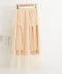 チュールティアードスカート ハイウエスト ロングスカート レディース ウエストゴムフレアスカート 大人可愛いミモレ丈スカートきれいめボリュームスカート春夏 韓国風 83AIMEIJU-002