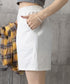 ショートパンツ レディース美脚ショーパン ポケット付き 着やせ 短パン ハイウエスト 夏ボトムス ベーシックショーパン ウエストゴム カジュアルパンツ無地 涼しげ 83CHENXN-004
