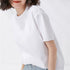 tシャツ レディース 半袖 無地ロングT クルーネック tシャツ ゆったり 体型カバー ベーシックTシャツ 白 シンプルカットソー着回しプルオーバー 夏服 12色 83DAKUN-001